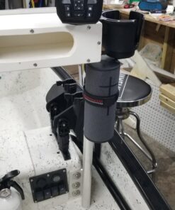 Bushwhacker The Original Portable Speaker Mount for Golf Cart Railing - Adjustable Strap Fits Most Bluetooth Wireless Speakers Attachment Accessory Holder Bar Rail 45 91nCPRjSoQL