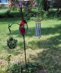 Woodstock Wind Chimes Amazing Grace Chime Medium (24'') Silver Wind Chime Inspirational and Memorial Gifts Wind Chimes for Outside Patio Home or Garden Decor (AGMS) 27 91nKmZTgdVL