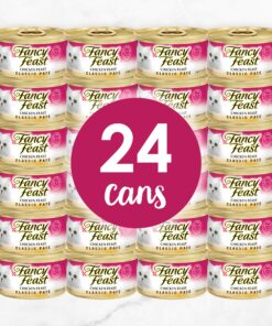 Alternative view of Purina Fancy Feast Chicken Feast Classic Grain Free Wet Cat Food Pate - 3 oz. Can 3.00 Ounce (Pack of 24)