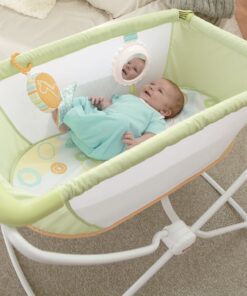 Alternative view of Fisher-Price Rock with Me Bassinet Green