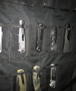 Spyderco Large SpyderPac - 30 Deep Pockets with Heavy Duty Polyester Design and Clear Plastic Window - SP1 53 91niBfdoh L