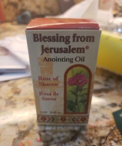 Rose of Sharon Jerusalem Anointing Oil 0.4 fl.oz(12ml)from the Land of the Bible Rose of Sharon 43 91nogmGY5L