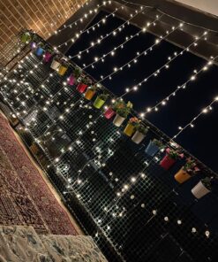 Globe String Lights, CMYK 20 Ft 40 Balls Waterproof LED Fairy Lights, Outdoor Starry Lights Solar Powered String Lights, Decorative Lighting for Home, Garden, Party, Festival, Warm White 37 91npXqKKARL