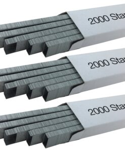 Clipco Stapler with 2000 Staples Full Desk Size Black (Pack of 6) 11 91nqFhwyrmL