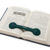 Bookmark/Weight-Page Holder-Holds Books Open and in Place-Green-by Superior Essentials Green