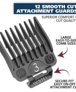 Wahl USA Clip ‘N Trim 2 In 1 Corded Hair Clipper with Pop Up Trimmer Kit, Perfect for Home Haircuts and Touching Up Around Necklines and Sideburns – Model 79900-1501P 37 91ntekGqaNL