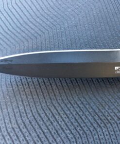 Kershaw Secret Agent (4007); Concealable Boot Knife with Strong Single Edge 4.4 Inch 8Cr13MoV Steel Blade; Arrives with Dual Carry Molded Sheath and Stealthy Non-Reflective Black Oxide Finish, 3 OZ 46 91ntiUNwU9L