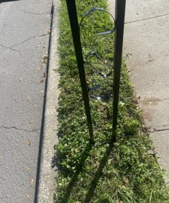 Gibraltar Mailboxes Decorative Medium Capacity Galvanized Steel Black, Mailbox & Post Combo, T11KIT0B, 1-(Pack) 25 91nwuA7YnaL