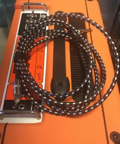 Donner Guitar Cable 10 ft, Electric Instrument Cable Bass Amp Cord for Electric Guitar Bass Amplifier Audio, 1/4" Right Angle to Straight, Black White 10 Feet Right Angle& Straight 31 91o AlG03YL