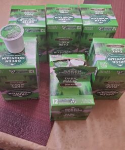 Green Mountain Coffee Roasters Dark Magic Keurig Single-Serve K-Cup Pods, Dark Roast Coffee, 72 Count (6 Packs of 12) 12 Count (Pack of 6) 38 91o P67nVrL