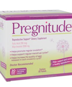 Pregnitude Reproductive Dietary Supplement - 60 Fertility Support Packets - Can Promote Regular Ovulation, Menstrual Cycles, and Increase Quality of Eggs 22 91oDiidwy0L