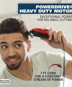 Wahl USA Clip ‘N Trim 2 In 1 Corded Hair Clipper with Pop Up Trimmer Kit, Perfect for Home Haircuts and Touching Up Around Necklines and Sideburns – Model 79900-1501P 35 91oITCdCF2L