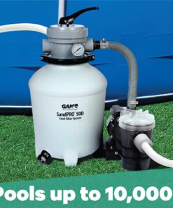 GAME SandPRO 50D Series, Complete 0.5HP Replacement Pool Sand Filter Unit, Designed for Intex & Bestway Pools, High-Performance Above-Ground Pool Vacuum, Energy Efficient, Easy to Operate 10 91oQDpghdFL