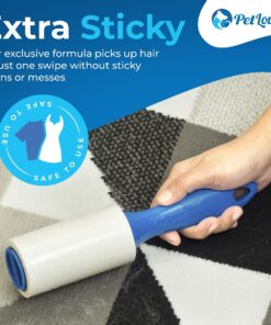 PetLovers Extra Sticky Lint Roller Mega Value Set 450 Sheets for Pet Hair Removal, Dog and Cat Lint Remover 5 Pack 20 91oWoGgdTqL