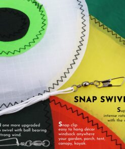 emma kites Cute Rainbow Fish Windsock Spinner Spiral 32-inch 22 91oXObDkWgL