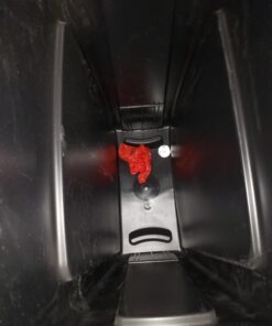 Rubbermaid Commercial Products Slim Jim Plastic Rectangular Trash/Garbage Can With Venting Channels, for Kitchen, Office, Workspace, 23 Gallon, Black - FG354060BLA 1 25 91oYdV47RdL