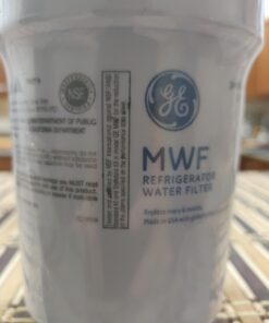 GE MWF Refrigerator Water Filter | Certified to Reduce Lead, Sulfur, and 50+ Other Impurities | Replace Every 6 Months for Best Results | Pack of 1 42 91ocL99jFL