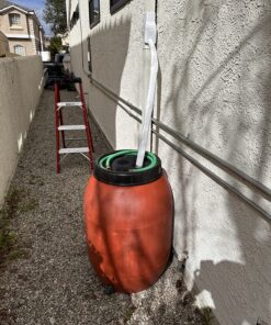 Oatey Mystic Rainwater Collection System, 2 in. x 3 in., Polyvinyl Chloride (PVC), White 49 91oi45b3XuL