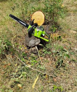 Greenworks 40V 16" Brushless Cordless Chainsaw (Great For Tree Felling, Limbing, Pruning, and Firewood / 75+ Compatible Tools), 4.0Ah Battery and Charger Included 16" (4.0Ah) Gen 1 52 91oyz16lrVL
