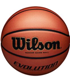 WILSON Evolution Indoor Game Basketballs - Size 5, Size 6 and Size 7 Brown - Game Ball Size 7 - 29.5" 28 91p l345FL