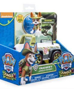 Paw Patrol, Jungle Rescue, Tracker’s Jungle Cruiser, Vehicle & Figure 22 91p2bfW aaL