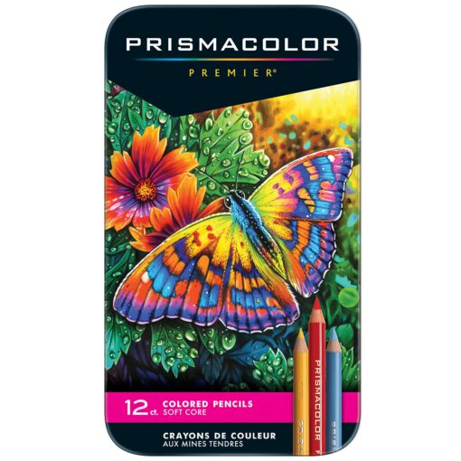 Prismacolor Premier Colored Pencils, Soft Core, 12 Pack 12-count - Assorted