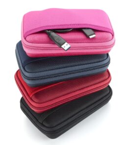 Drive Logic DL-64-RED Portable EVA Hard Drive Carrying Case Pouch, Red 26 91pIt1bhL