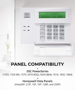 EyezOn Envisalink EVL-4EZR IP Security Interface Module for DSC and Honeywell (Ademco) Security Systems, Compatible with Alexa 26 91pIts3mVOL