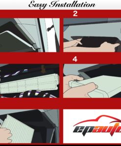 EPAuto CP285 (CF10285) Premium Cabin Air Filter includes Activated Carbon 26 91pKbWCknL