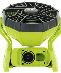 Ryobi P3320 18 Volt Hybrid One+ Battery or AC Powered Adjustable Indoor/Outdoor Shop Fan (Battery and Extension Cord Not Included/Fan Only) 1 17 91pLxpSyXL