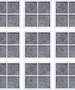 NISPIRA Refrigerator Air Filter Compatible with LG LT120F ADQ73214404, 9 Filters 9 PK