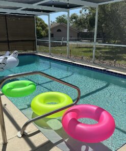 Intex Frost Tube Inflatable Sturdy Swim Pool, 36" (4-Pack) 27 91pTChn20EL