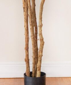 Nearly Natural 6ft Fiddle Leaf Fig Artificial Trees, 72in, Green 72 in 31 91pVbVC BOL