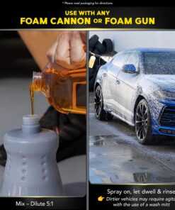 Meguiar's Gold Class Car Wash, Car Wash Foam for Car Cleaning – 64 Oz Container 29 91pWLlXGV8L