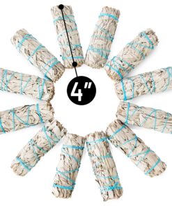 JL Local White Sage Smudge Sticks Bundles Gift Set - California Sage - Smudging & Cleansing Wands (2 Pack) 2 Pack 24 91pWW0X32pL