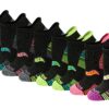 Saucony Women's Multipack Performance Heel Tab Athletic Socks Medium Black Assorted (8 Pairs) 10 91pY e7aceL