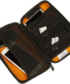 Amazon Basics Universal Travel Case Organizer for Small Electronics and Accessories, Black 1-pack 32 91pZSNVK90L