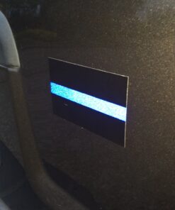 Empire Tactical USA Police Thin Blue Line Reflective Decal Sticker Ultra Us Made 3m Vinyl Brand 16 91pcci769bL