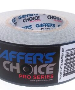 Gaffer Tape Gaffer's Choice - 2in. x 60yd - Black - Adhesive Is Safer Than Duct Tape - Waterproof & Non-Reflective Multipurpose Gaffer Tape 2 inch x 60 yard 21 91phlfnHrEL