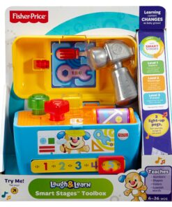 Fisher-Price Laugh & Learn Smart Stages Toolbox 15 91ptAl6XyL