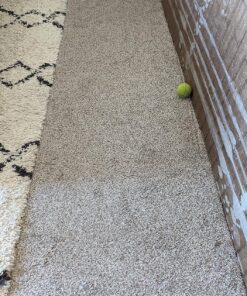 FURemover Original Indoor Pet Hair Rubber Broom with Carpet Rake and Squeegee, Black and Yellow FURemover Original Indoor Broom 53 91puDJhlZGL