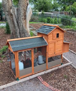Best Choice Products 80in Outdoor Wooden Chicken Coop Multi-Level Hen House, Poultry Cage w/Ramps, Run, Nesting Box, Wire Fence, 3 Access Areas 44 91pyTKzc9WL