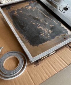 1/2" x 1/8" LavaLock High Temp BBQ Gasket Smoker Seal for Nomex Door Lid, Self Stick Grey 52 91pzVnEycRL