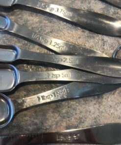 New Star Foodservice 42924 Stainless Steel Measuring Spoons Set, Mini (Mini Spoons) 5-Piece Set 32 91pzbOsfD5L