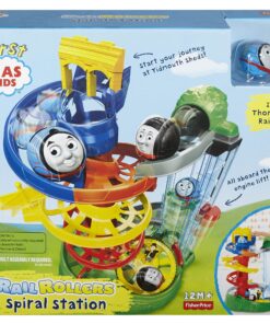 My First Thomas & Friends, Rail Rollers Spiral Station Standard Packaging 24 91q0DWkC0tL
