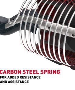 Perfect Fitness Ab Carver Pro Roller Wheel With Built In Spring Resistance, At Home Core Workout Equipment, Red 21 91q20gb2ZtL