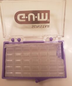 GUM Orthodontic Wax for Braces and Dental Devices - Soothing Dental Wax with Vitamin E and Aloe Vera - Clear Color and Refreshing Mint Flavor (Pack of 1) 1 ct 33 91qAqnNoZ7L