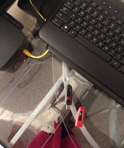 Techni Mobili L Shaped Desk with Keyboard Tray - Efficient Work from Home Desk - Glass L Shaped Desk - Professional Work Desk For Home Office - Versatile Glass Corner Desks for Home Office 38 91qBmrfMjVL