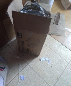 VIVOSUN 2-Pack 6 Inch 8 Feet Non-Insulated Flex Air Aluminum Ducting Dryer Vent Hose for HVAC Ventilation, 4 Clamps Included 6" x 8FT 47 91qEacBUwBL