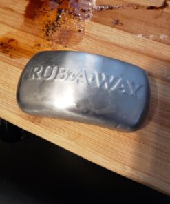 amco 8402 Rub-a-Way Bar Stainless Steel Odor Absorber, Single, Silver Original 42 91qM03xZ6pL